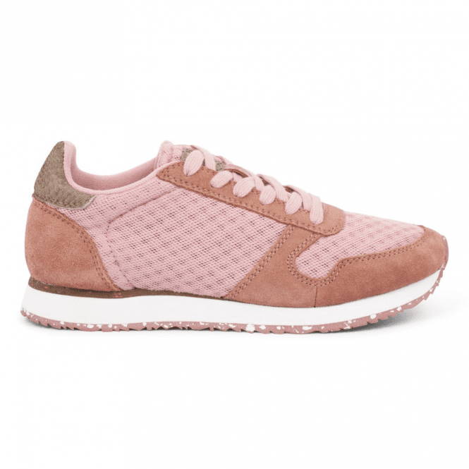 Rose-soft Pink Ydun Suede Mesh Ii Trainers