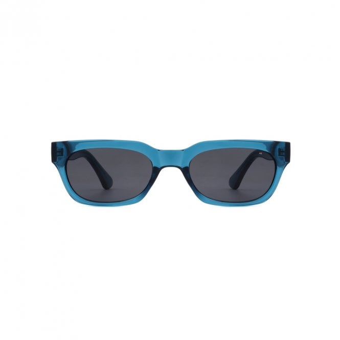 Petroleum Transparent Bror Sunglasses