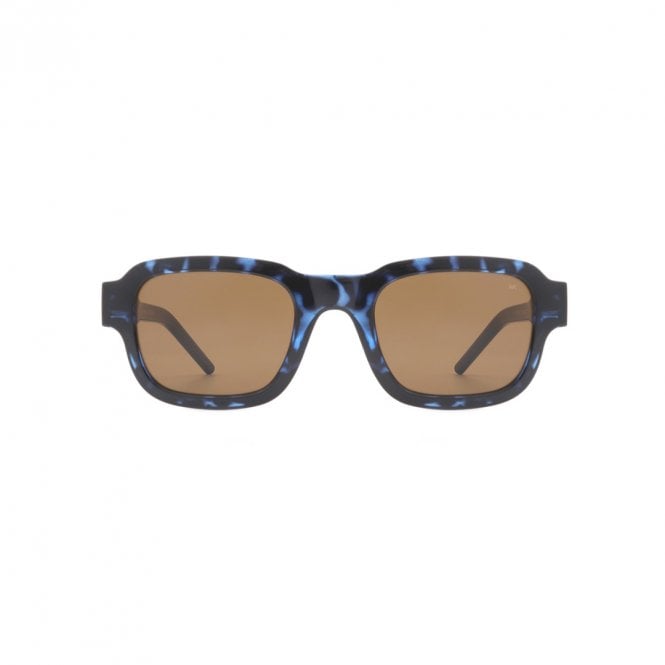 Petroleum Transparent Bror Sunglasses