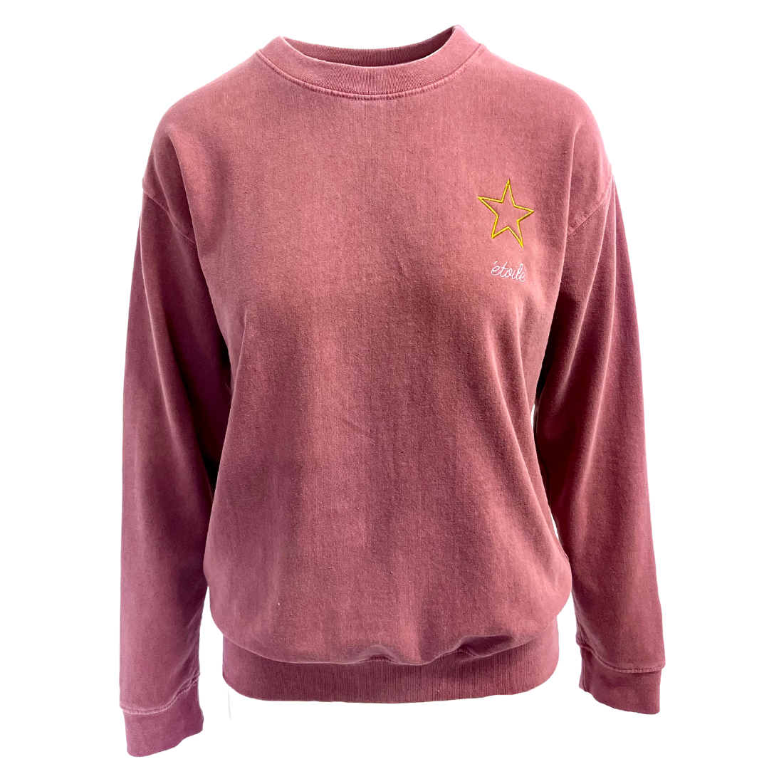 Raspberry Etoile Sweatshirt