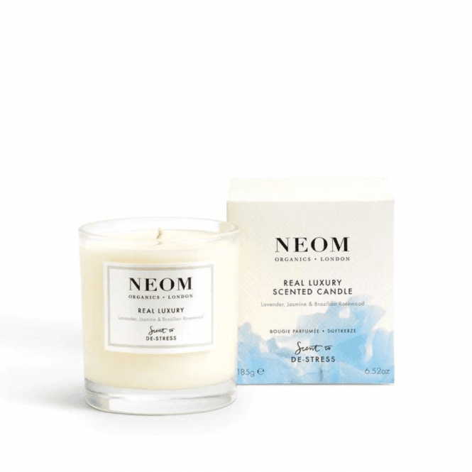 Real Luxury De-stress Scented 1 Wick Candle