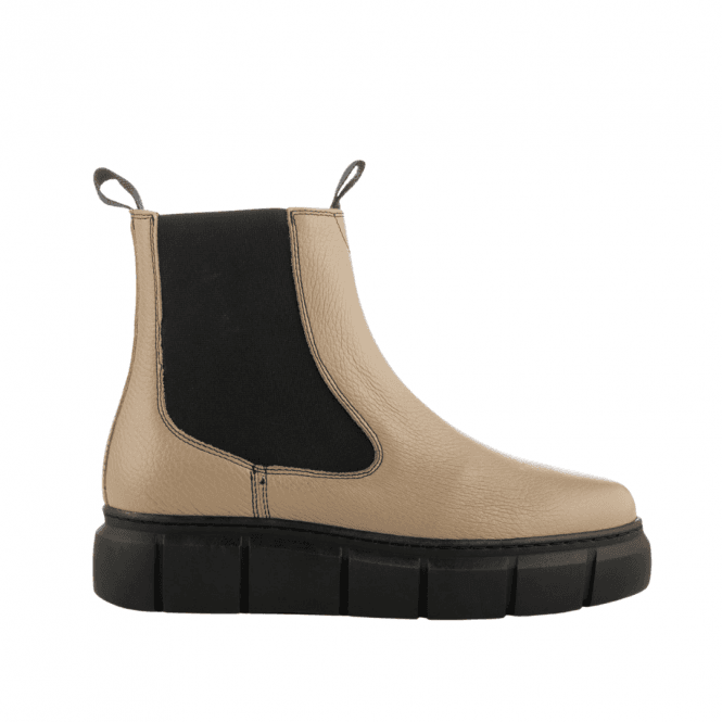 Tove Chelsea Boots Beige