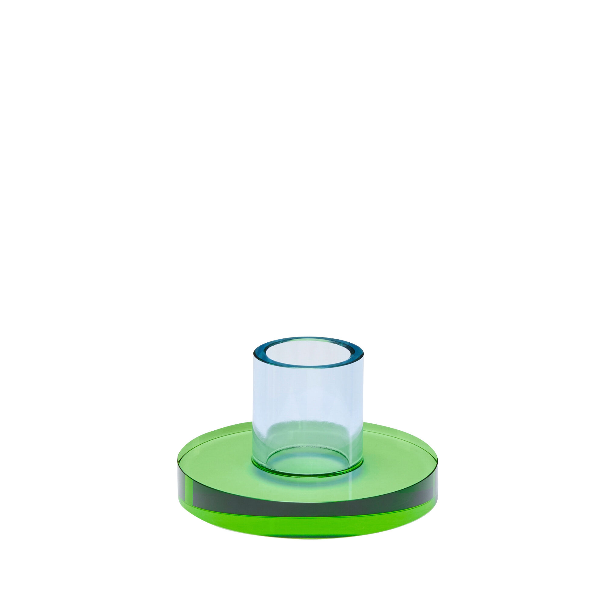 Blue & Green Astra Candle Holder