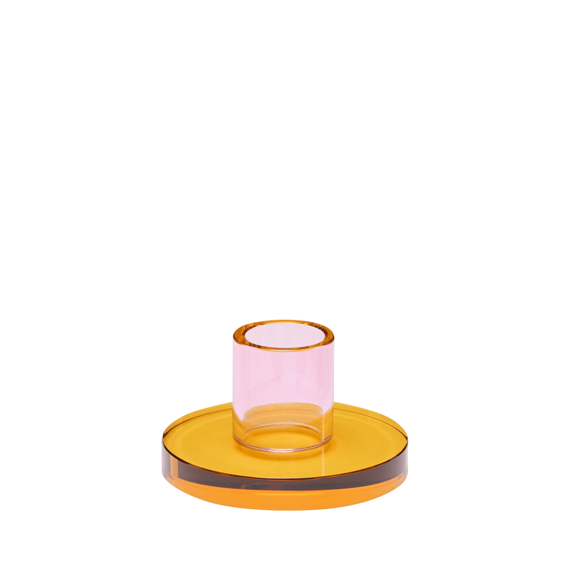 Pink & Orange Astra Candle Holder