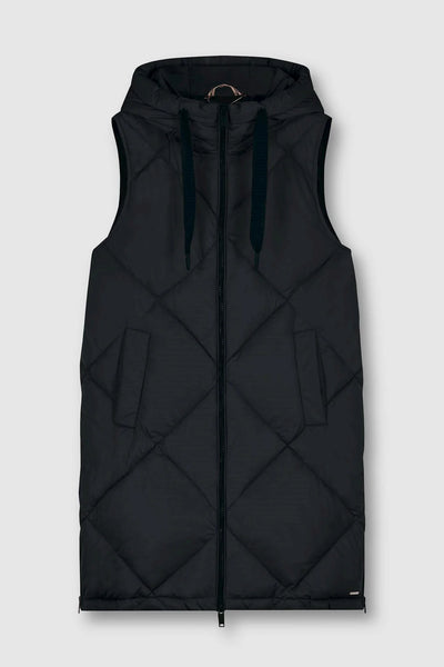 Black Mariko Padded Gilet