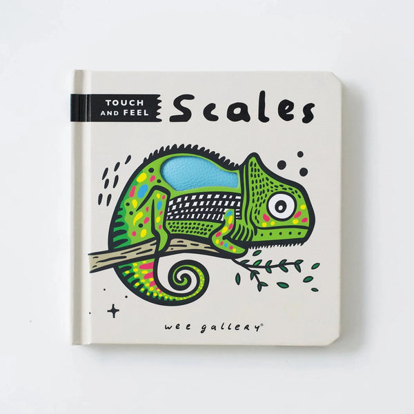 Wee Gallery Touch and Feel Scales Board Book