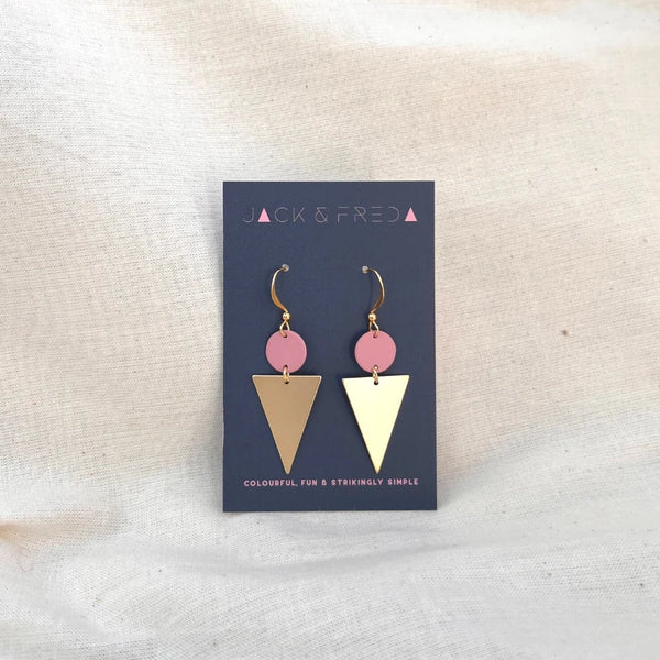 Lola Triangle Earrings