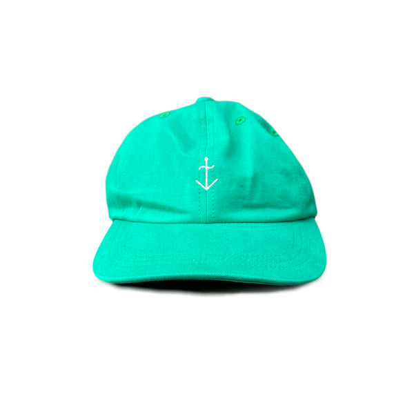 Santos Gumdrop Green with Ecru Logo Cap