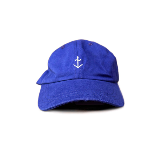 Santos Blue With Ecru Logo Cap