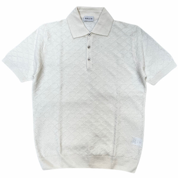 Buttle Short Sleeve Polo White