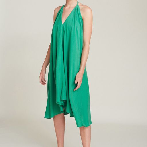 Suite13 Multiposition Short Tencel Dress Green