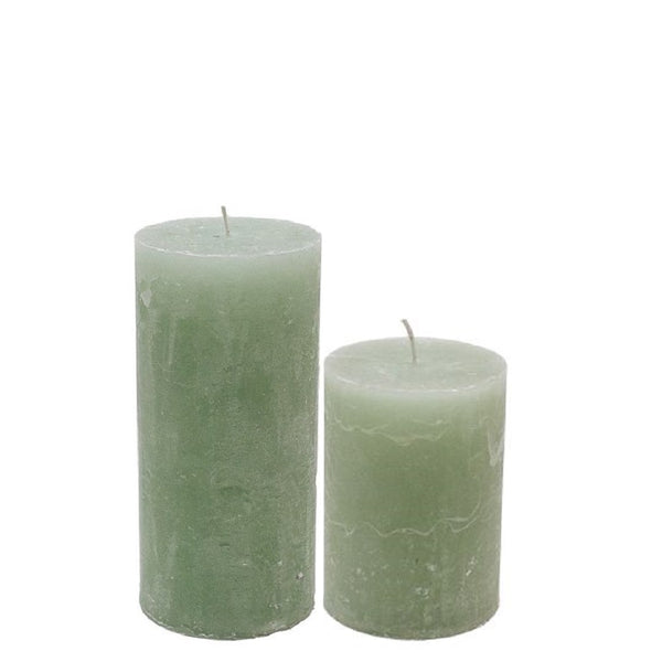 Small Stub candle light green