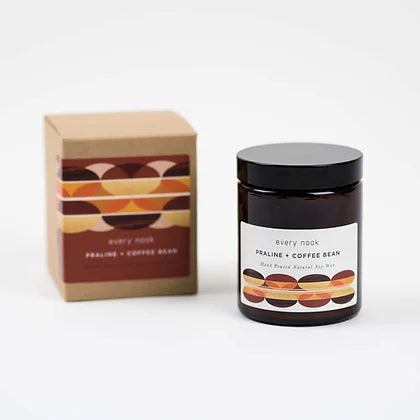 Every Nook Praline + Coffee Bean Soy Wax Candle
