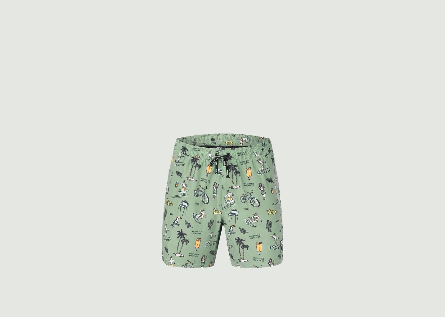 Tropical Printed Swim Shorts Piau