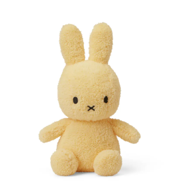 Small Light Yellow Terry Soft Plush