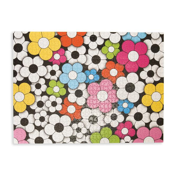 Happy Flowers Jigsaw Puzzle