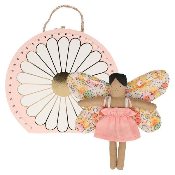 Mini Daisy Butterfly Suitcase Doll