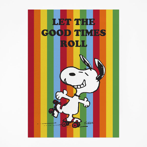 Snoopy Good Times Tea Towel