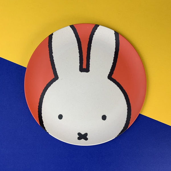Miffy Large Head Bamboo Plate