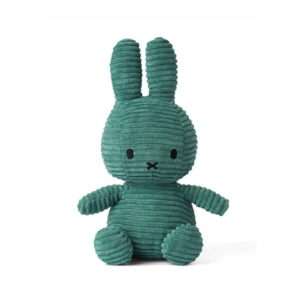 Small Green Bunny Sitting Corduroy Plush