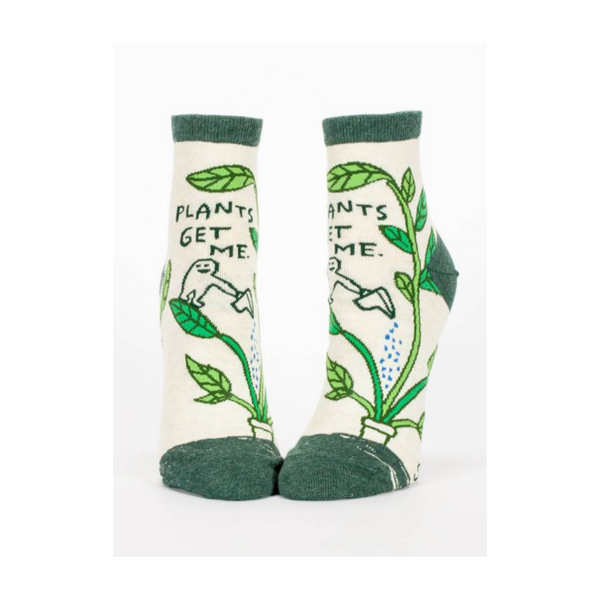 Plants Get Me for Womens Socks