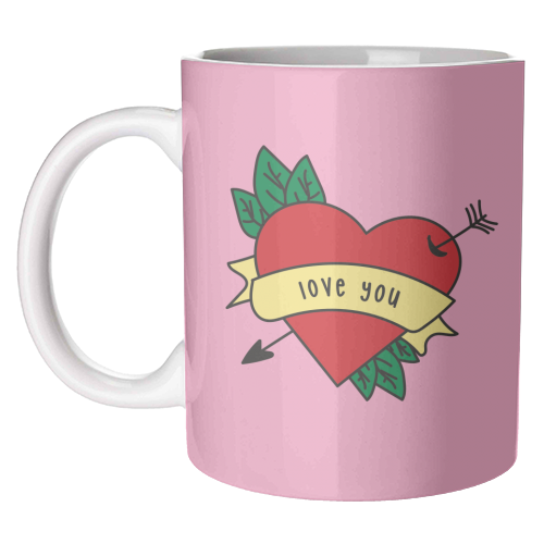 Love You Printed Mug