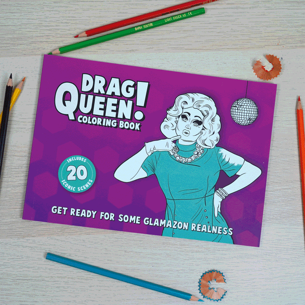 Drag Queen Colouring Book