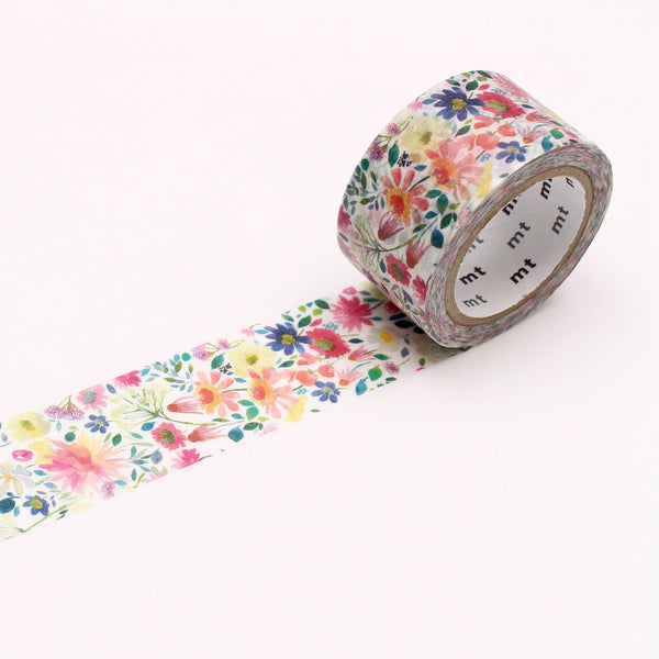 MT Bluebellgray - Zinnia Washi Tape