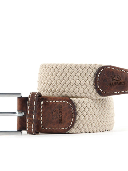 Woven Elastic Belt Sandy Beige - Size 0