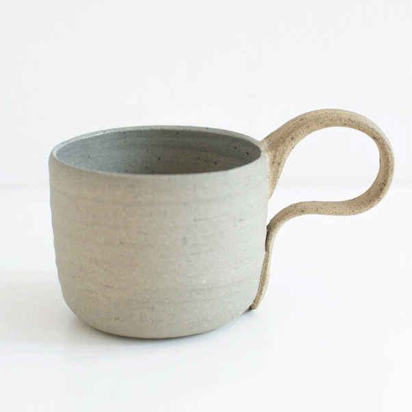 Karen Dawn Curtis Spring Blue Day Ceramic Happy Cup