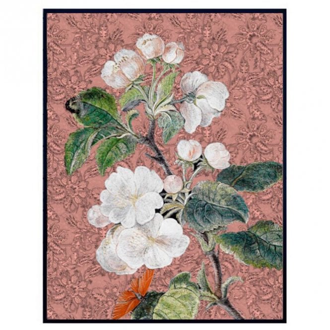 Mega Apple Blossom Rose Print