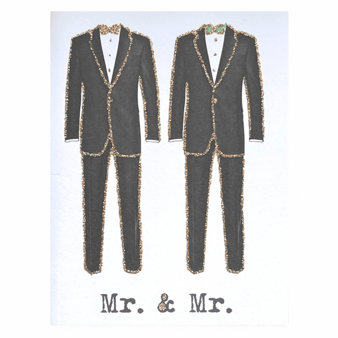 Mr and Mr Greetings Card