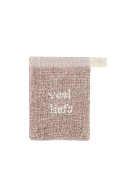 Set of 2 washcloths a lot of love