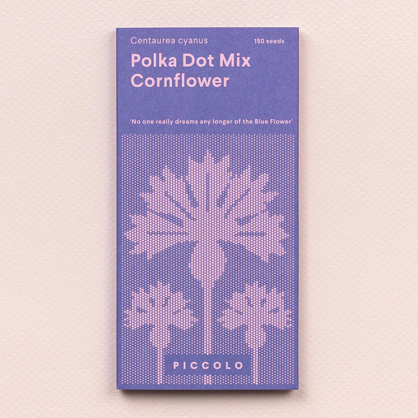 Piccolo Cornflower Polka Dot Mix