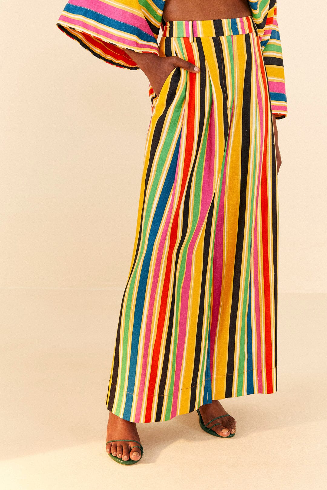 - Rainbow Stripes Pants