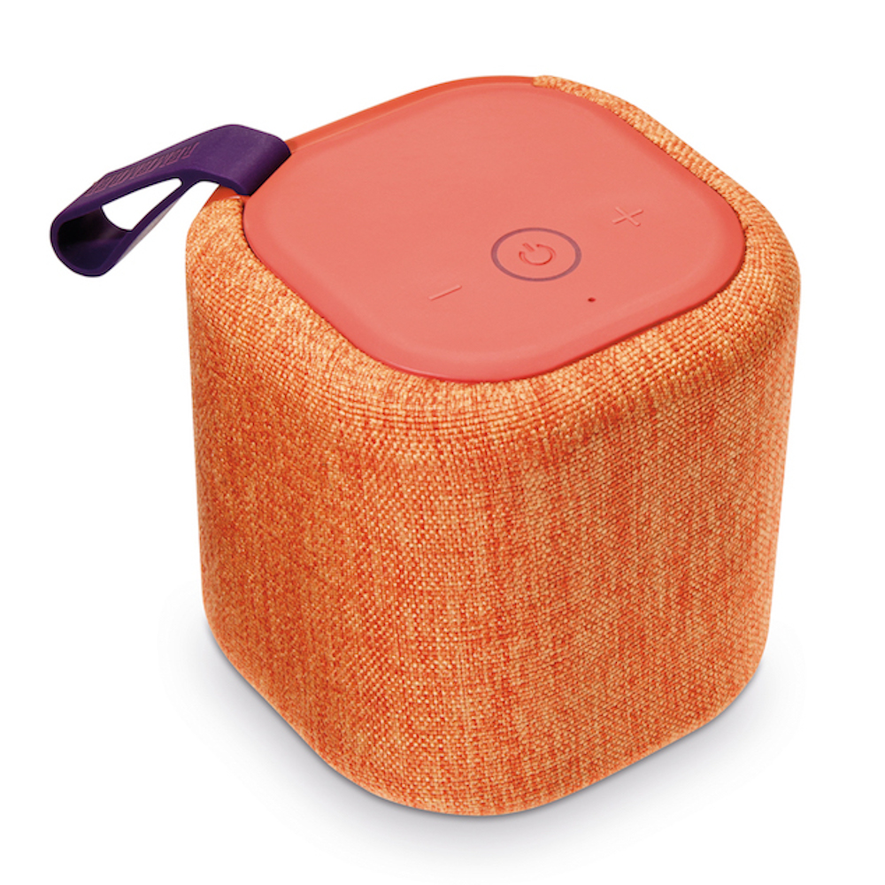 Remember Bluetooth Speaker Basso with USB Connection Rosso Design In Red Orange