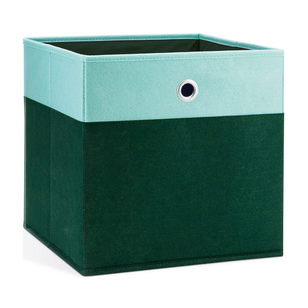 Remember Folding Storage Box Square Shape Fridolin Design with Finger Holes