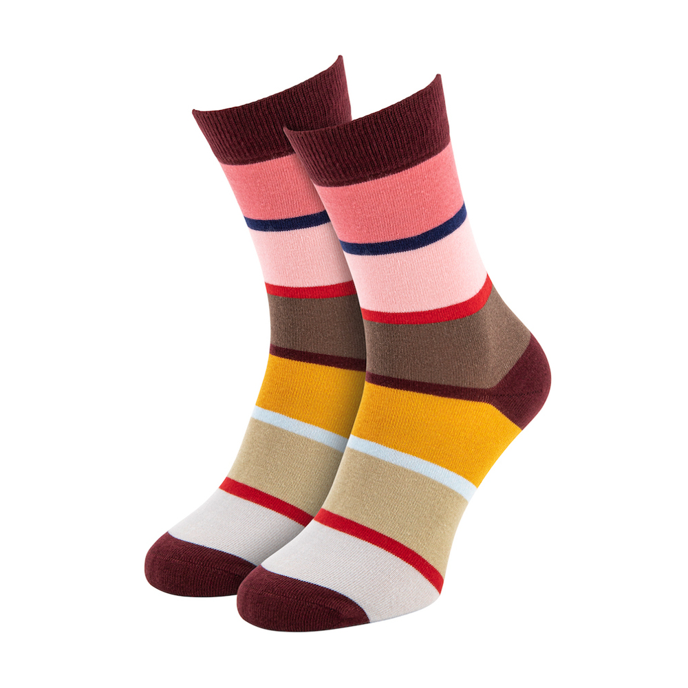 Remember Long Cotton Socks Design No 42