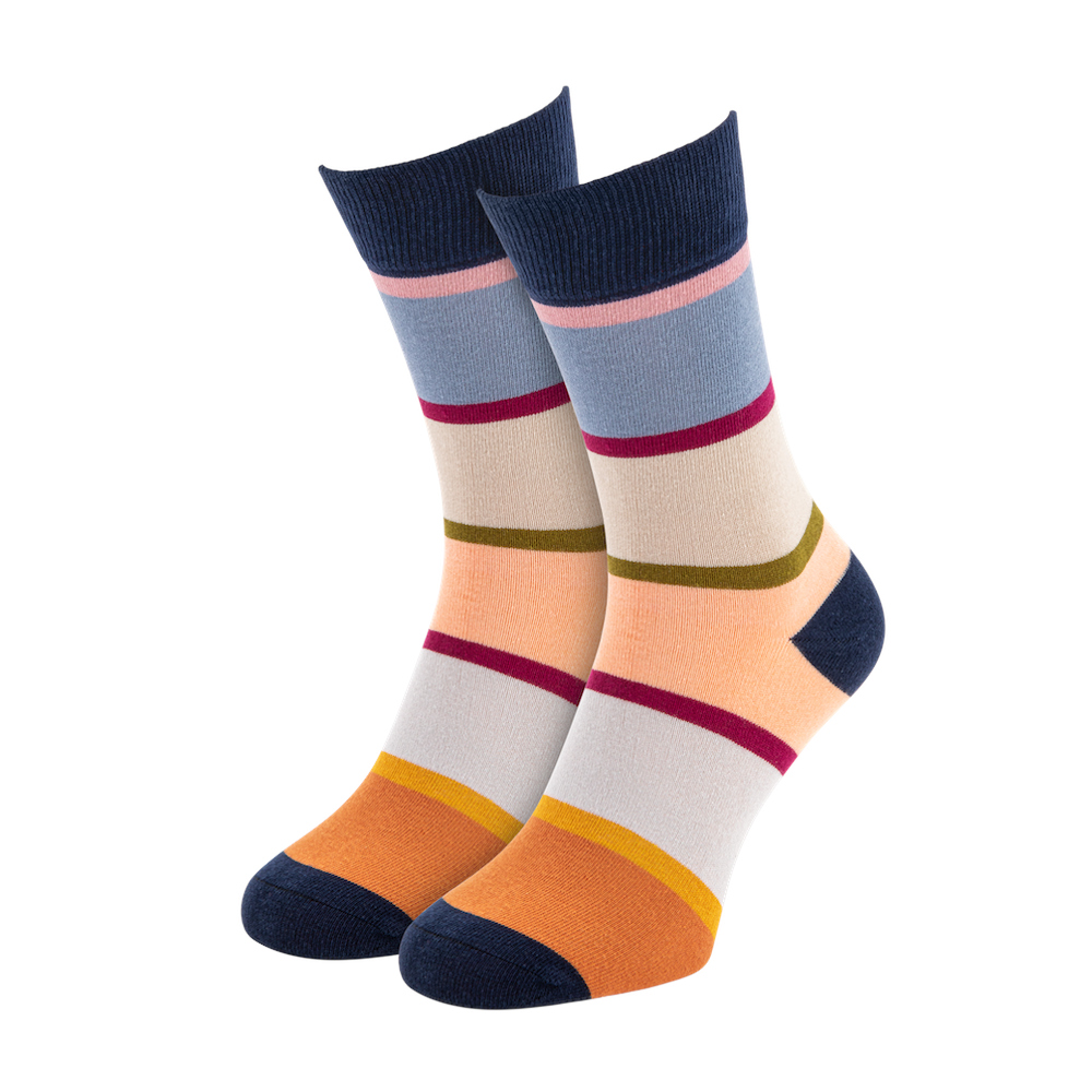 Remember Long Cotton Socks Design No 64