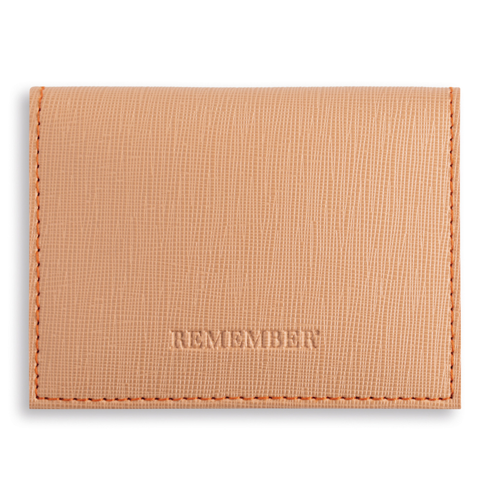 Remember Wallet with 8 Card Compartments In Terracotta Brown
