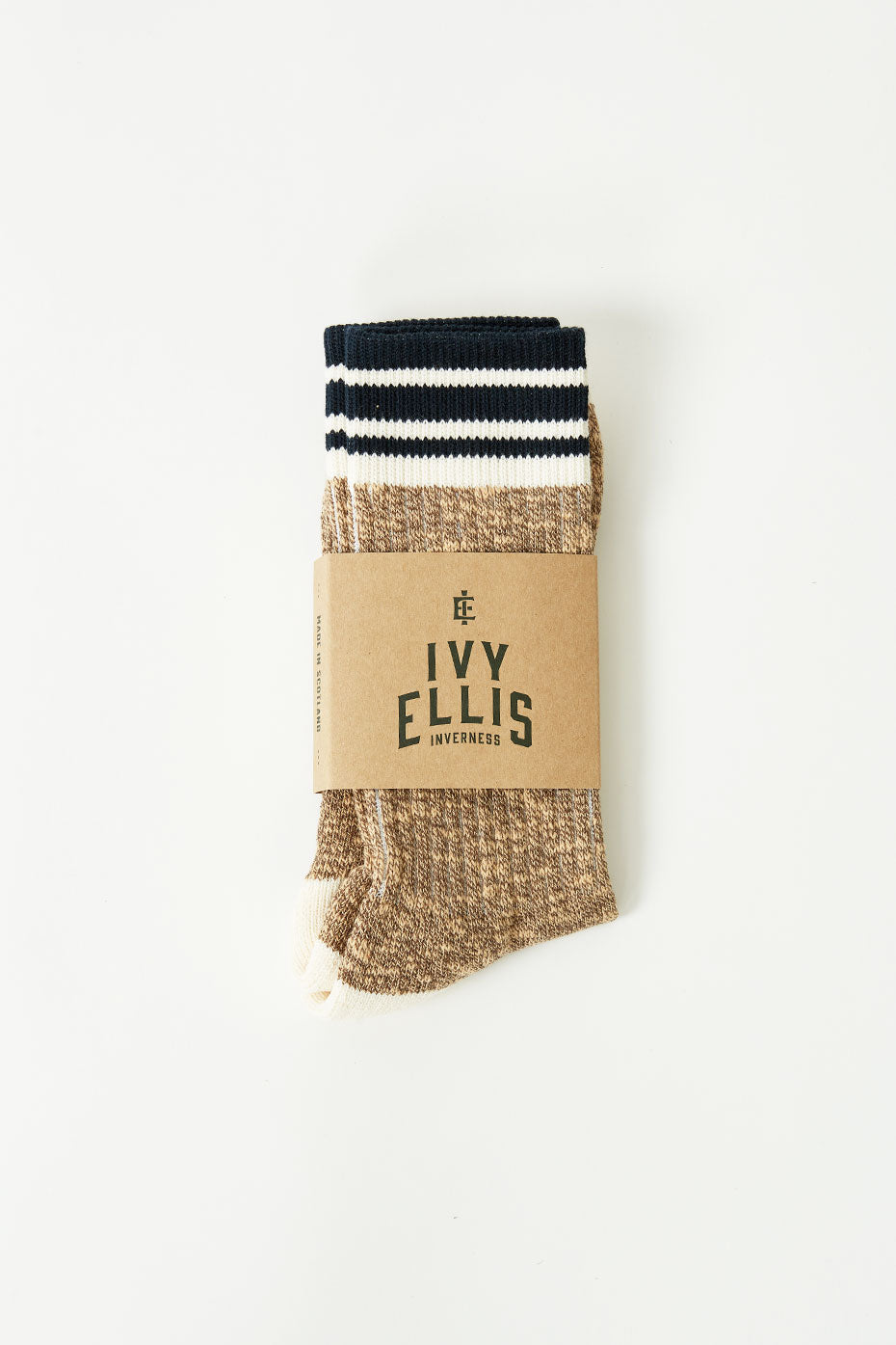 Ivy Ellis Sandwood Slubbed Mens Socks