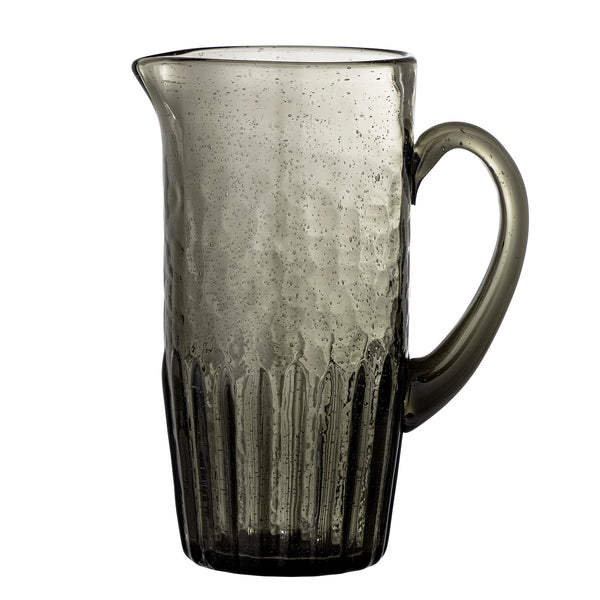 bloomingville-grey-hand-blown-glass-jug