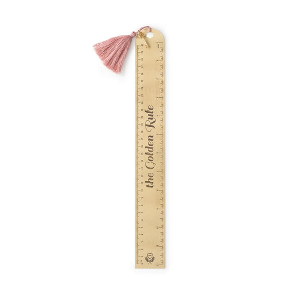 30cm Golden Rule Metal Ruler