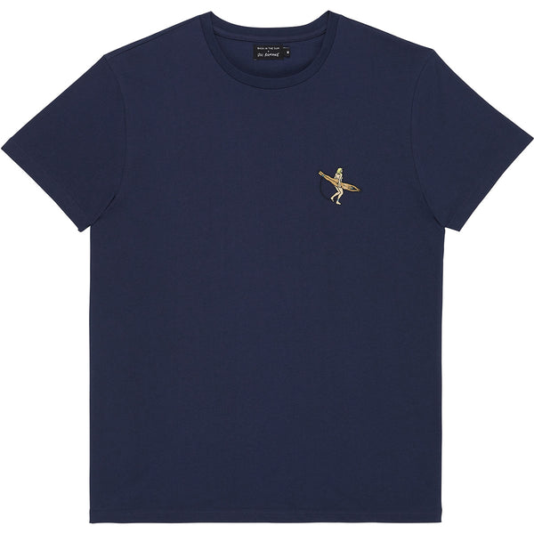 X Oui Romane Embroidered Tee Shirt - Surfers