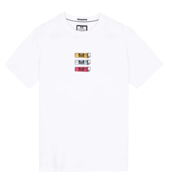 Clipper Short Sleeved T Shirt White