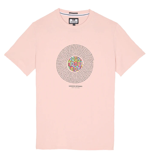 Melons Short Sleeved T Shirt Rosewater