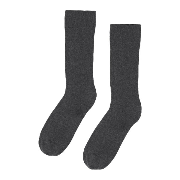 Classic Organic Socks Lava Grey