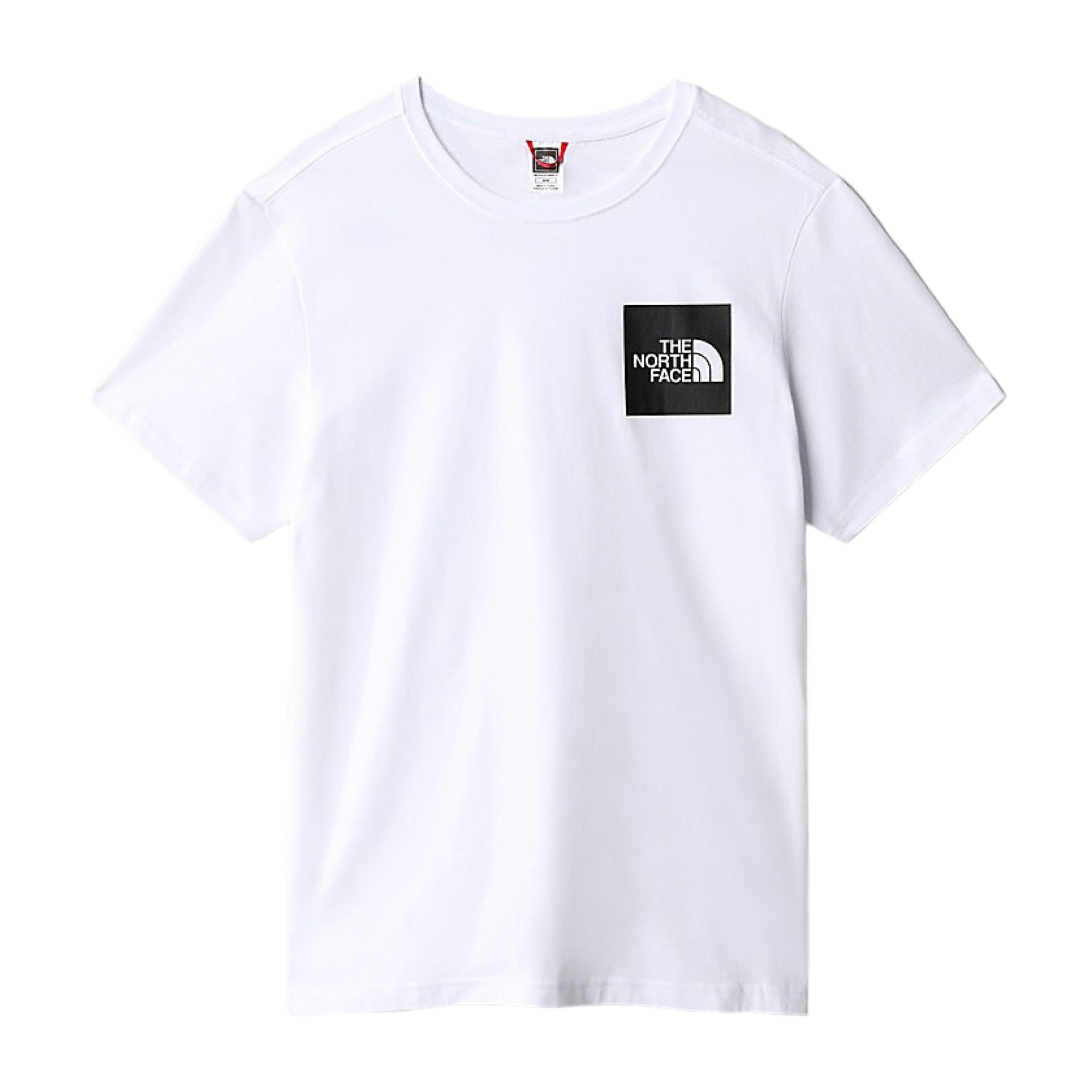 T Shirt Fine Uomo White/Black