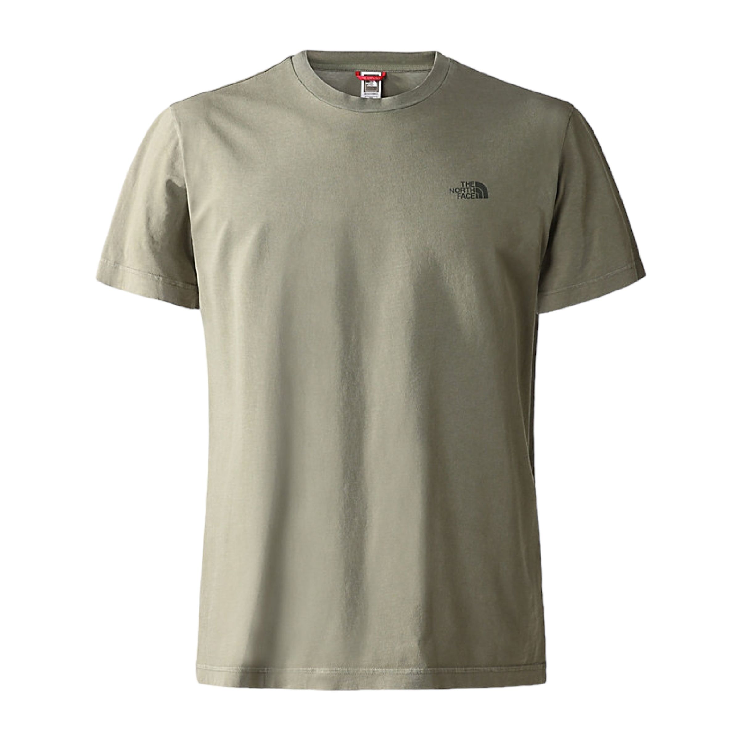 T Shirt Heritage Dye Uomo New Taupe Green