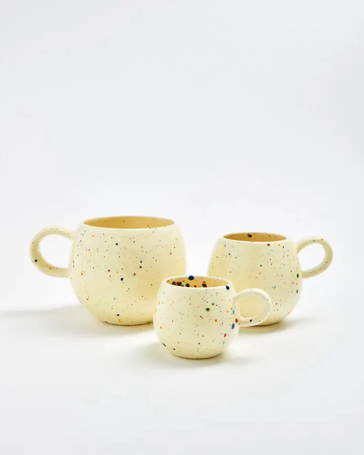 Medium Confetti Party Handmade Mug 300ml